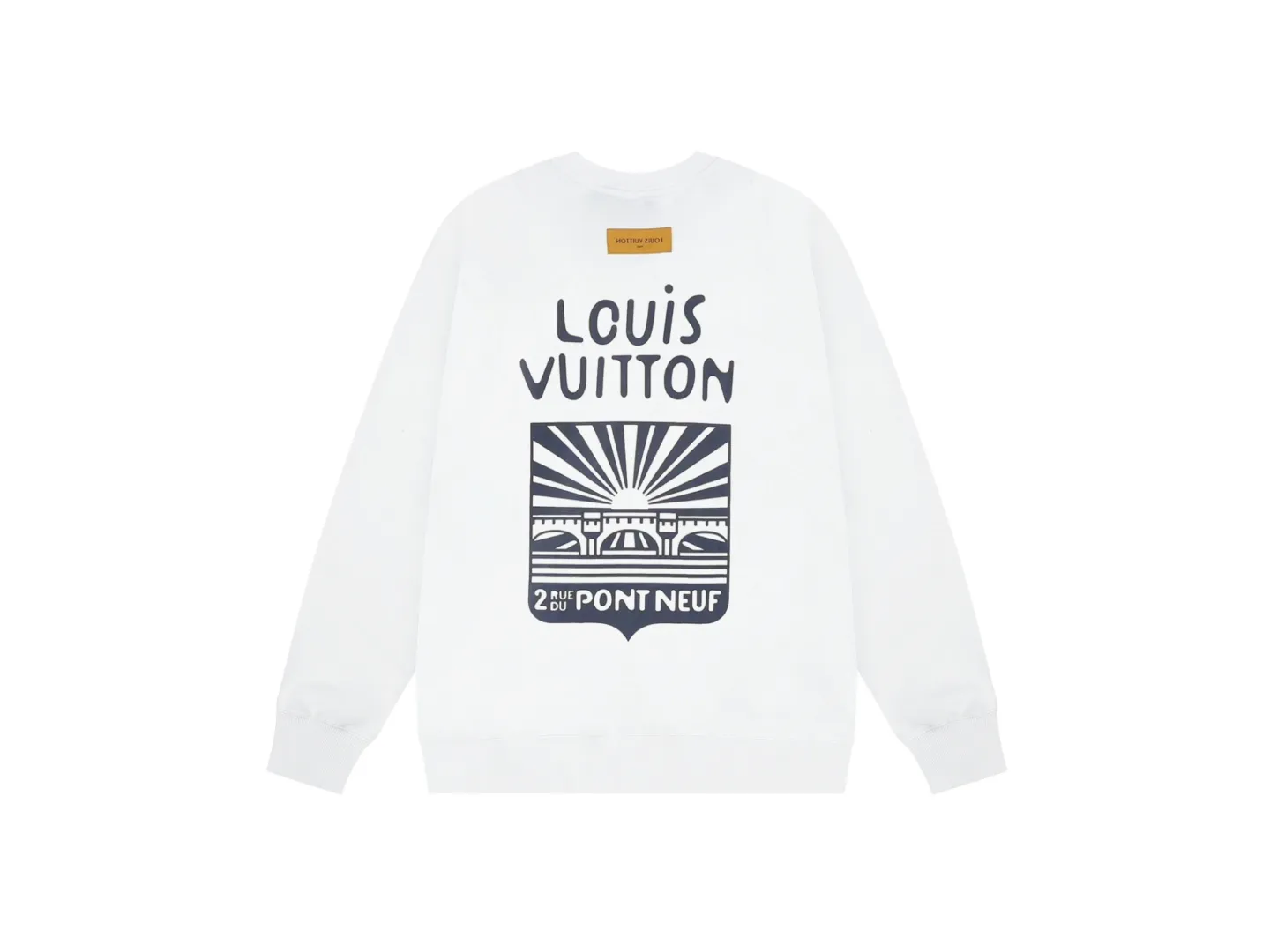 【LOUIS VUITTON 公式旗艦店】ルイヴィトン 丸首の衛衣 スウェットご好評に付き再入荷 240817