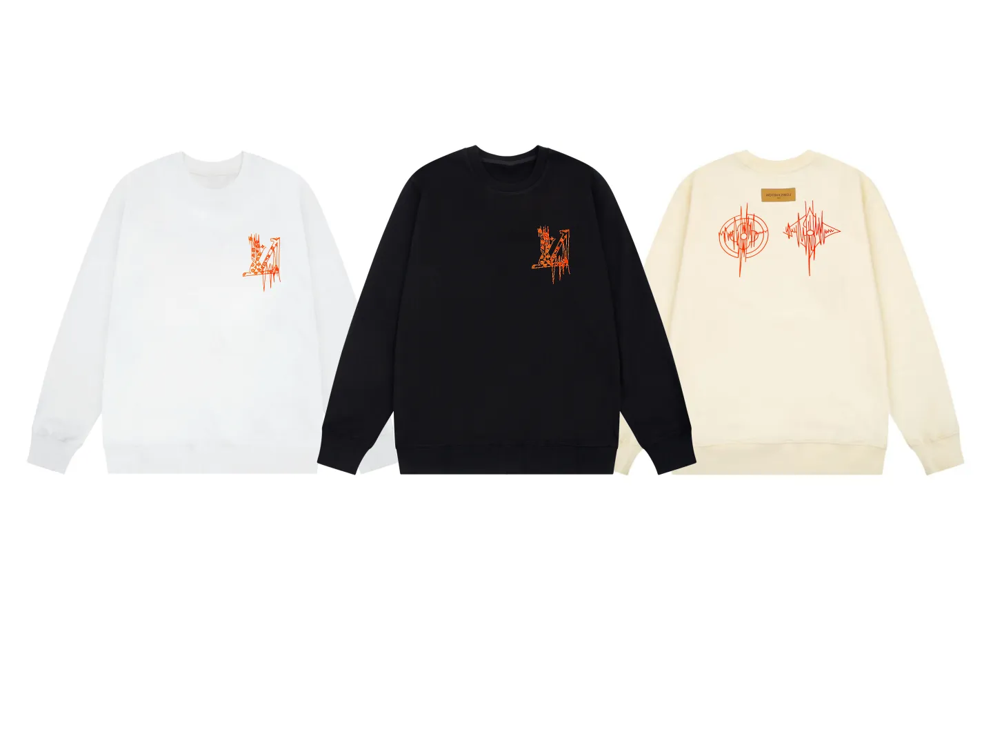 【LOUIS VUITTON 公式旗艦店】ルイヴィトン 丸首の衛衣 スウェットご好評に付き再入荷 240817