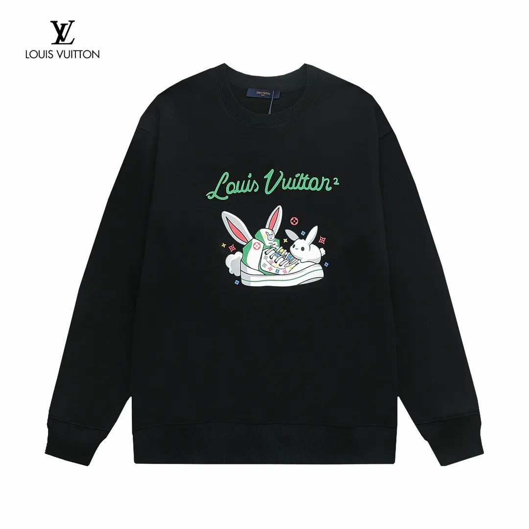 【LOUIS VUITTON  公式旗艦店】ルイヴィトン 丸首の衛衣 スウェット ご好評に付き再入荷 240811
