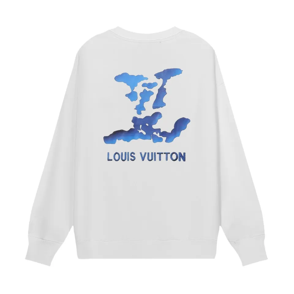 【LOUIS VUITTON  公式旗艦店】ルイヴィトン 丸首の衛衣 スウェット ご好評に付き再入荷 240811