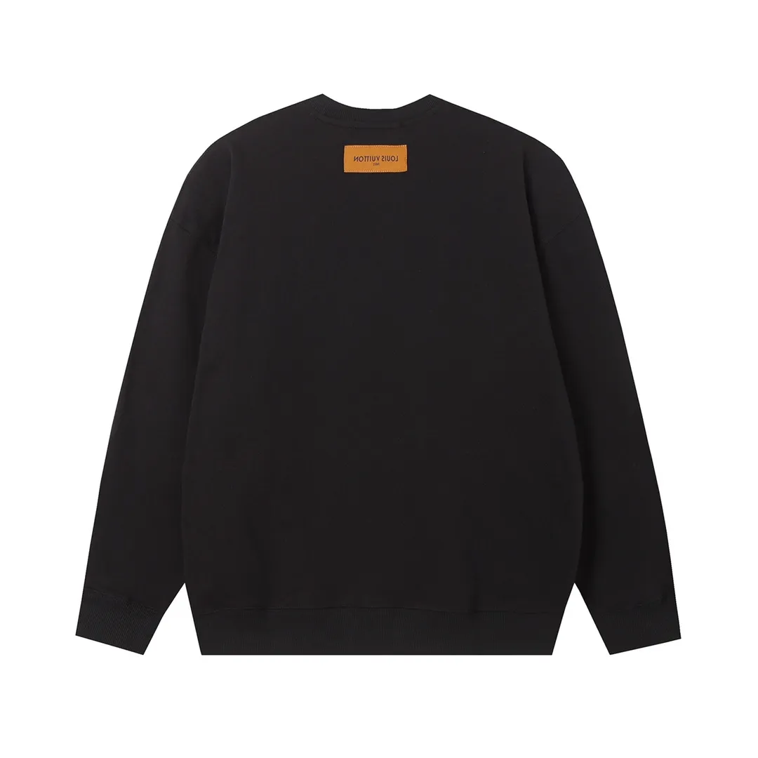 【LOUIS VUITTON  公式旗艦店】ルイヴィトン 丸首の衛衣 スウェット ご好評に付き再入荷 240808