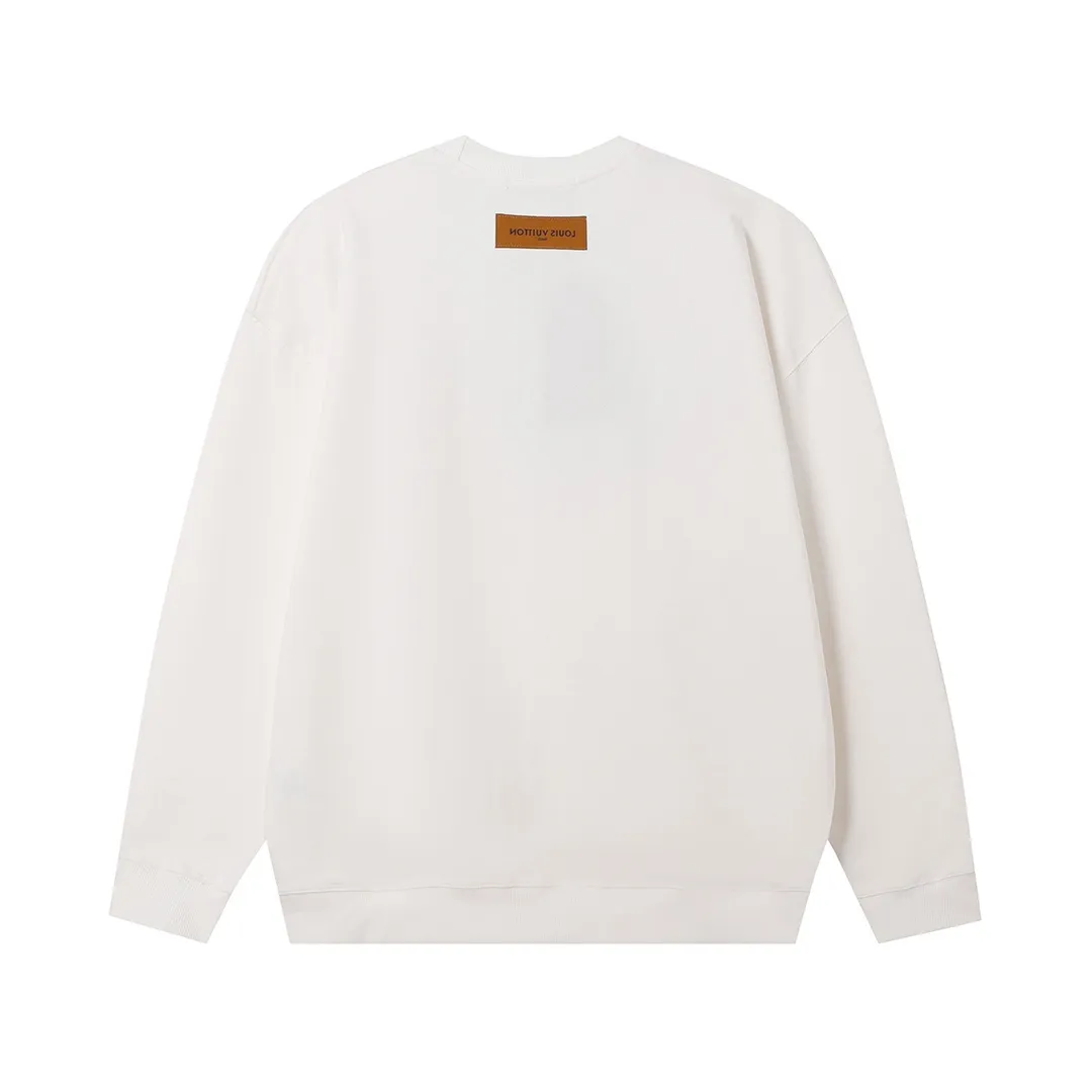 【LOUIS VUITTON  公式旗艦店】ルイヴィトン 丸首の衛衣 スウェット ご好評に付き再入荷 240808