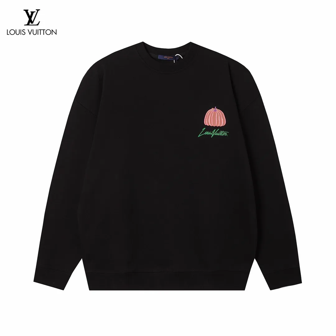 【LOUIS VUITTON  公式旗艦店】ルイヴィトン 丸首の衛衣 スウェット ご好評に付き再入荷 240808