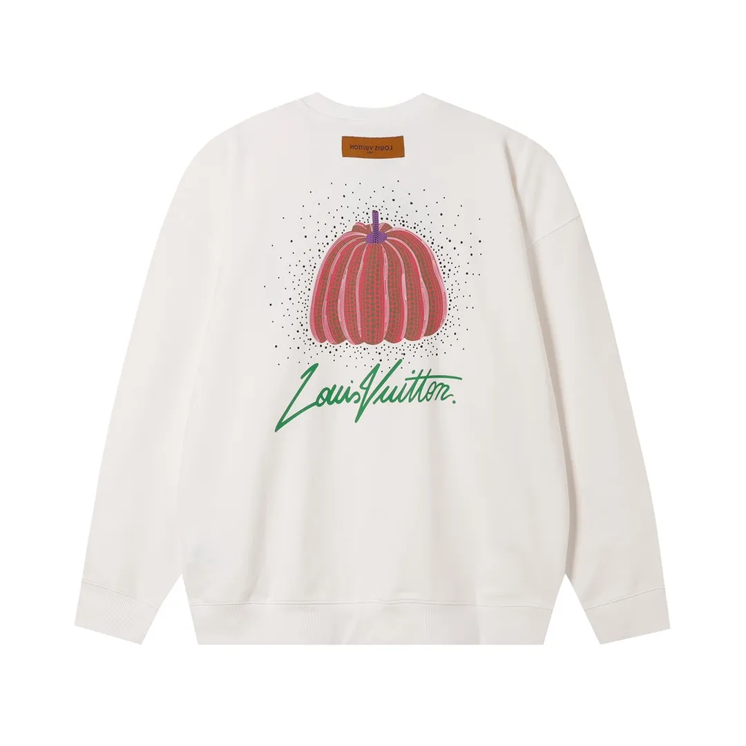 【LOUIS VUITTON  公式旗艦店】ルイヴィトン 丸首の衛衣 スウェット ご好評に付き再入荷 240808