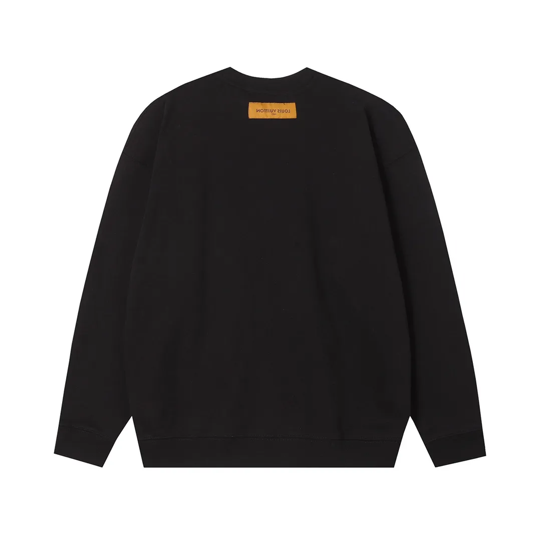 【LOUIS VUITTON  公式旗艦店】ルイヴィトン 丸首の衛衣 スウェット ご好評に付き再入荷 240808