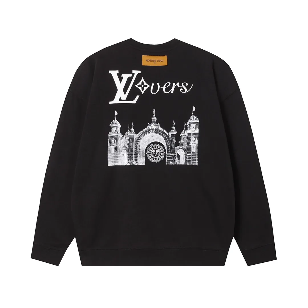 【LOUIS VUITTON  公式旗艦店】ルイヴィトン 丸首の衛衣 スウェット ご好評に付き再入荷 240808