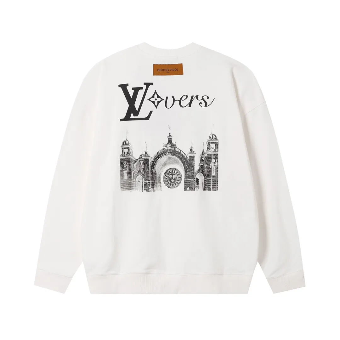 【LOUIS VUITTON  公式旗艦店】ルイヴィトン 丸首の衛衣 スウェット ご好評に付き再入荷 240808