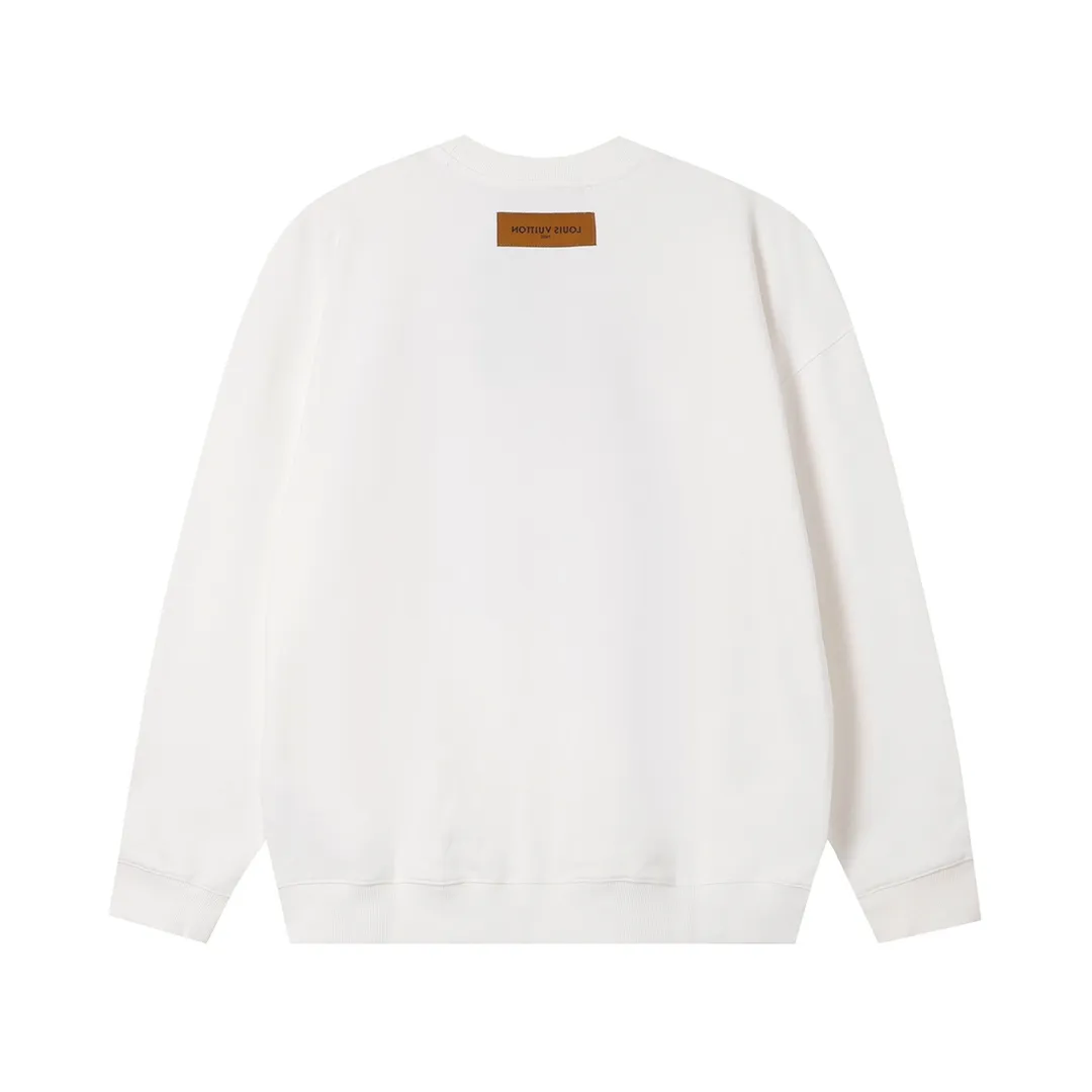 【LOUIS VUITTON  公式旗艦店】ルイヴィトン 丸首の衛衣 スウェット ご好評に付き再入荷 240808