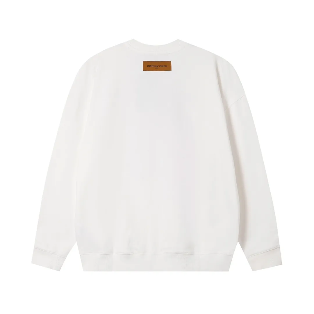 【LOUIS VUITTON  公式旗艦店】ルイヴィトン 丸首の衛衣 スウェット ご好評に付き再入荷 240808