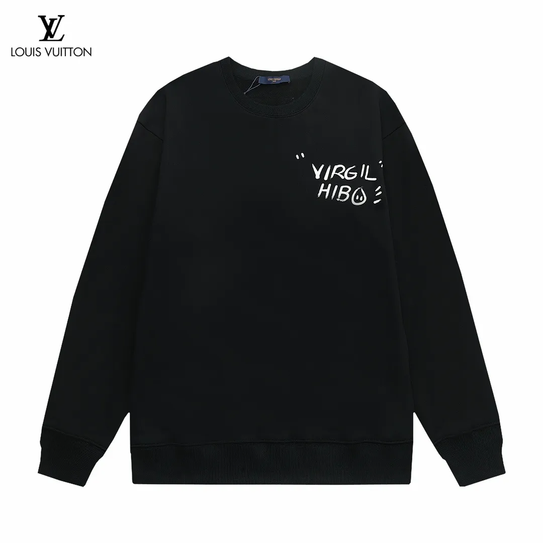 【LOUIS VUITTON  公式旗艦店】ルイヴィトン 丸首の衛衣 スウェット ご好評に付き再入荷 240808