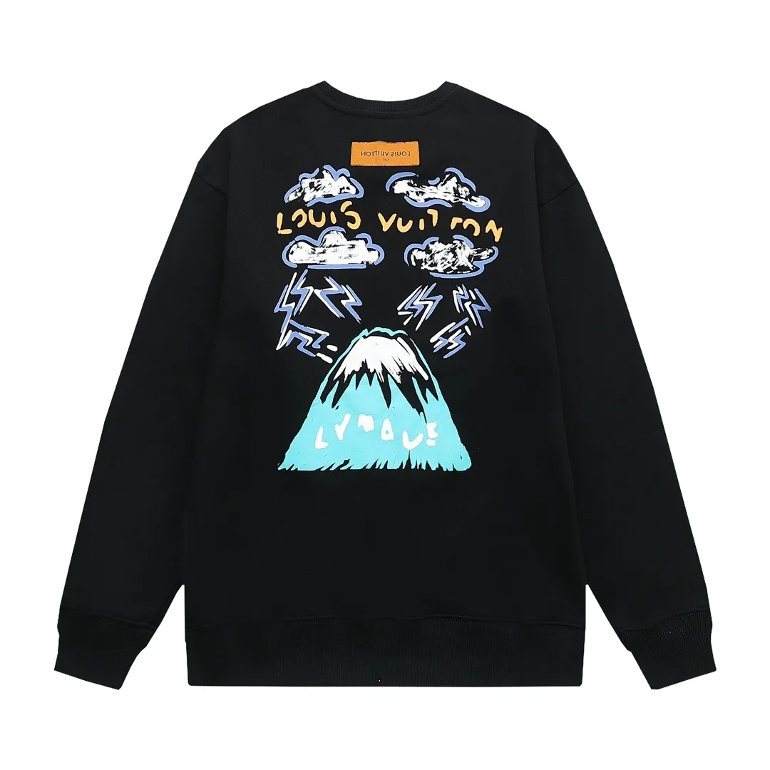 【LOUIS VUITTON  公式旗艦店】ルイヴィトン 丸首の衛衣 スウェット ご好評に付き再入荷 240808