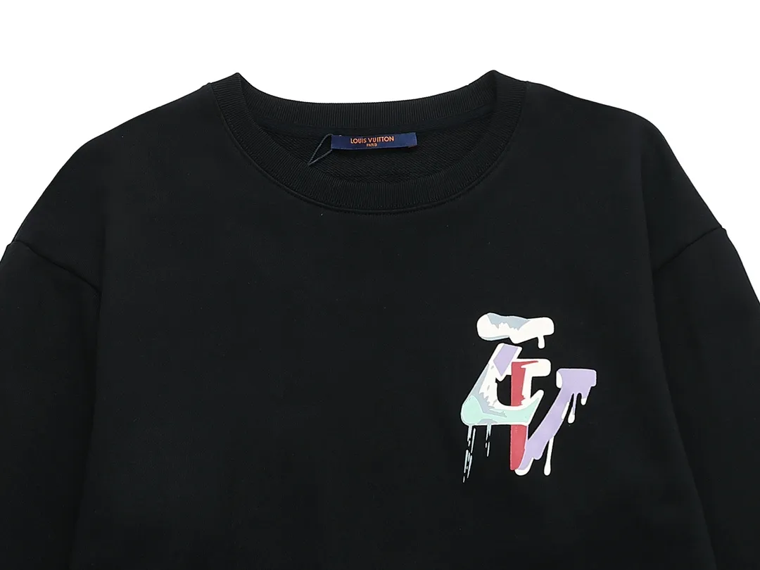 【LOUIS VUITTON  公式旗艦店】ルイヴィトン 丸首の衛衣 スウェット ご好評に付き再入荷 240808