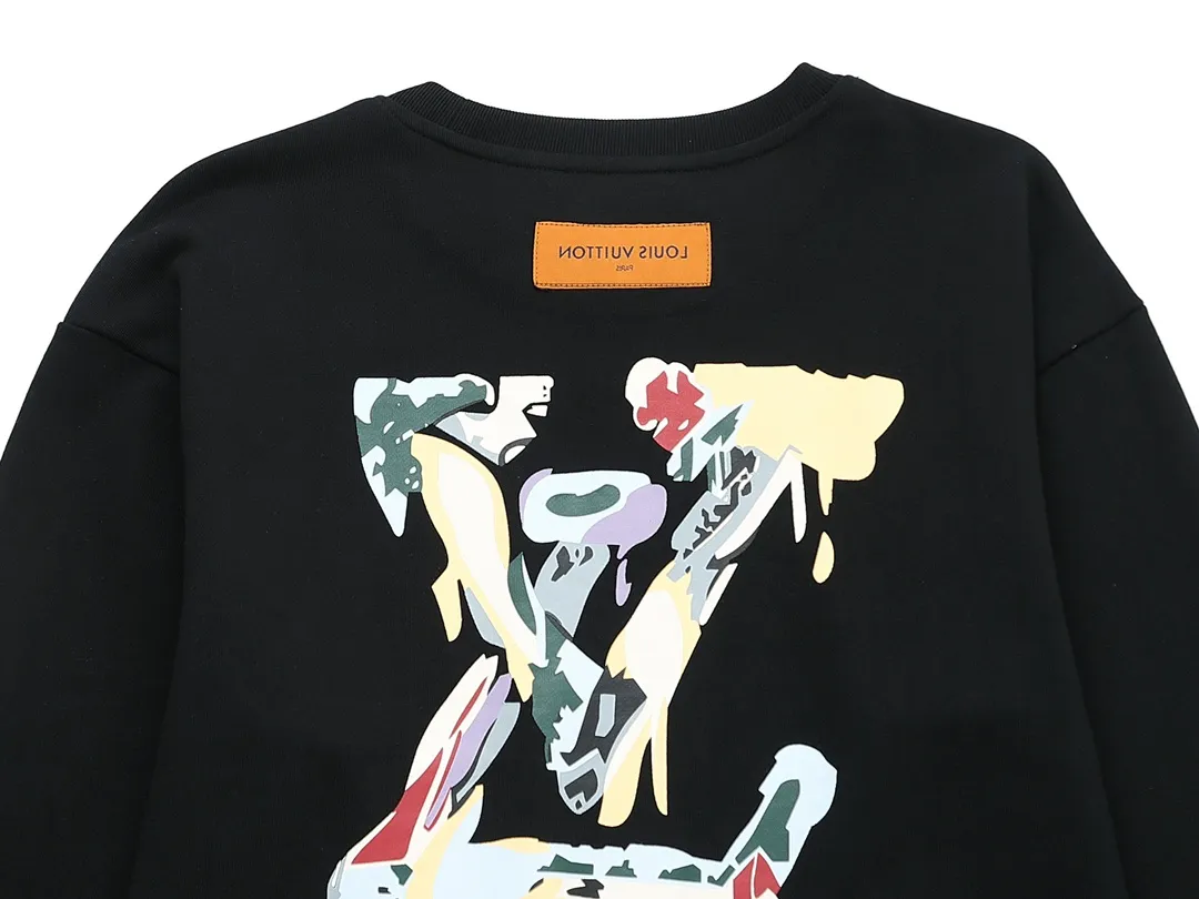 【LOUIS VUITTON  公式旗艦店】ルイヴィトン 丸首の衛衣 スウェット ご好評に付き再入荷 240808