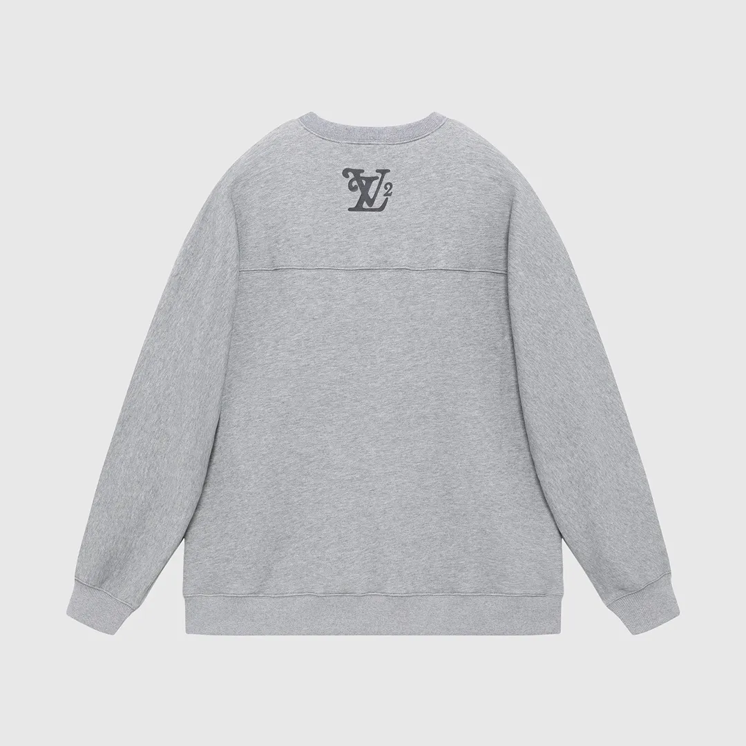 【LOUIS VUITTON  公式旗艦店】ルイヴィトン 丸首の衛衣 スウェット ご好評に付き再入荷 240808
