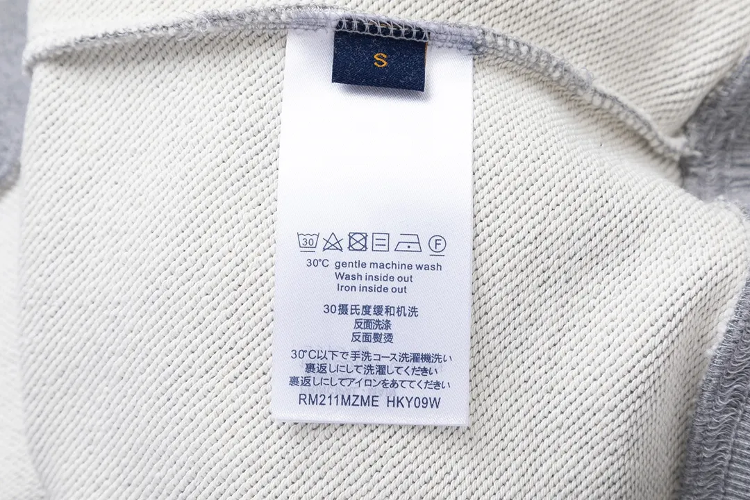 【LOUIS VUITTON  公式旗艦店】ルイヴィトン 丸首の衛衣 スウェット ご好評に付き再入荷 240808