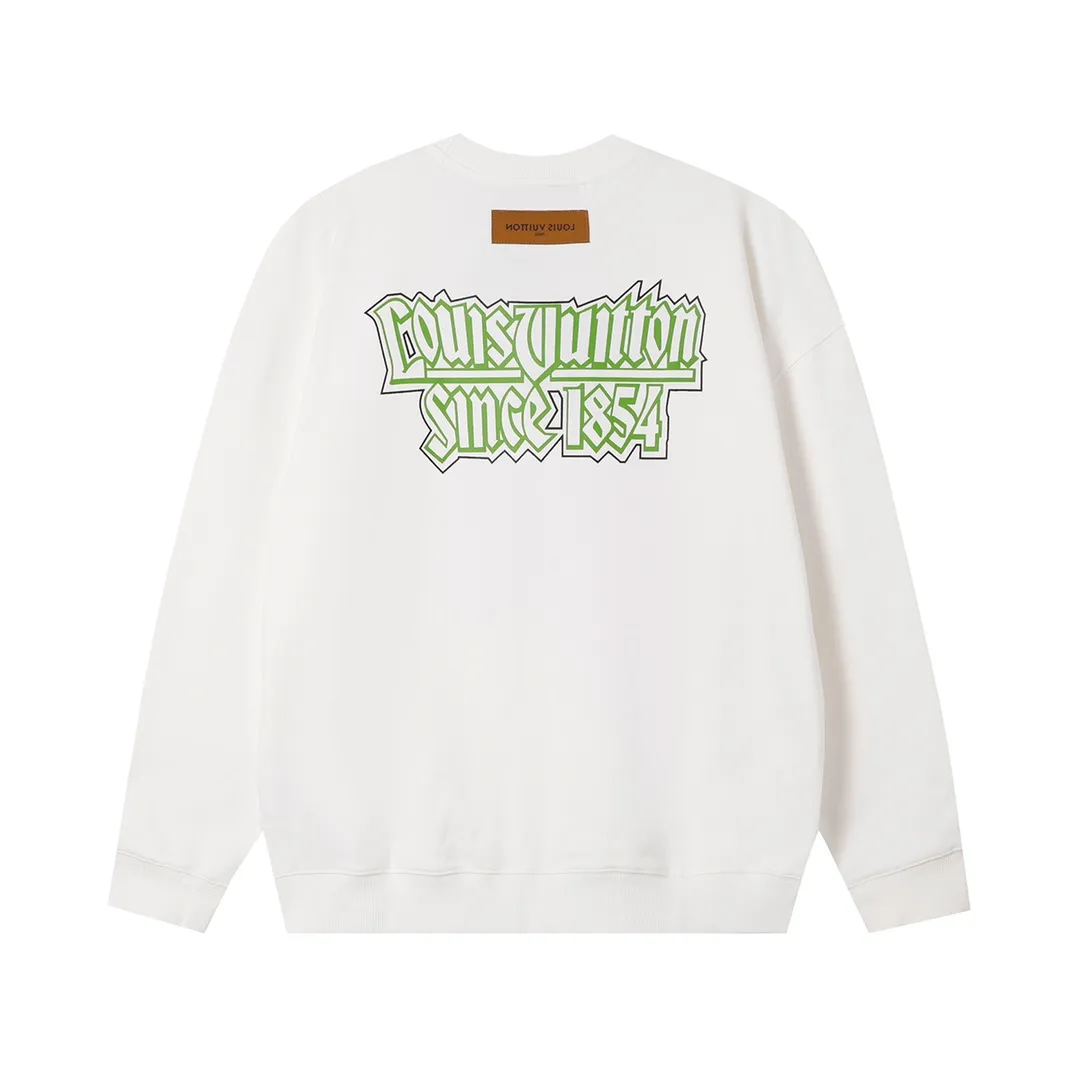 【LOUIS VUITTON  公式旗艦店】ルイヴィトン 丸首の衛衣 スウェット ご好評に付き再入荷 240808