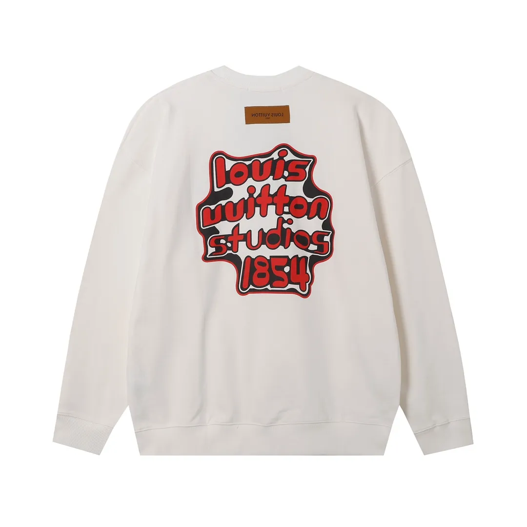 【LOUIS VUITTON  公式旗艦店】ルイヴィトン 丸首の衛衣 スウェット ご好評に付き再入荷 240808