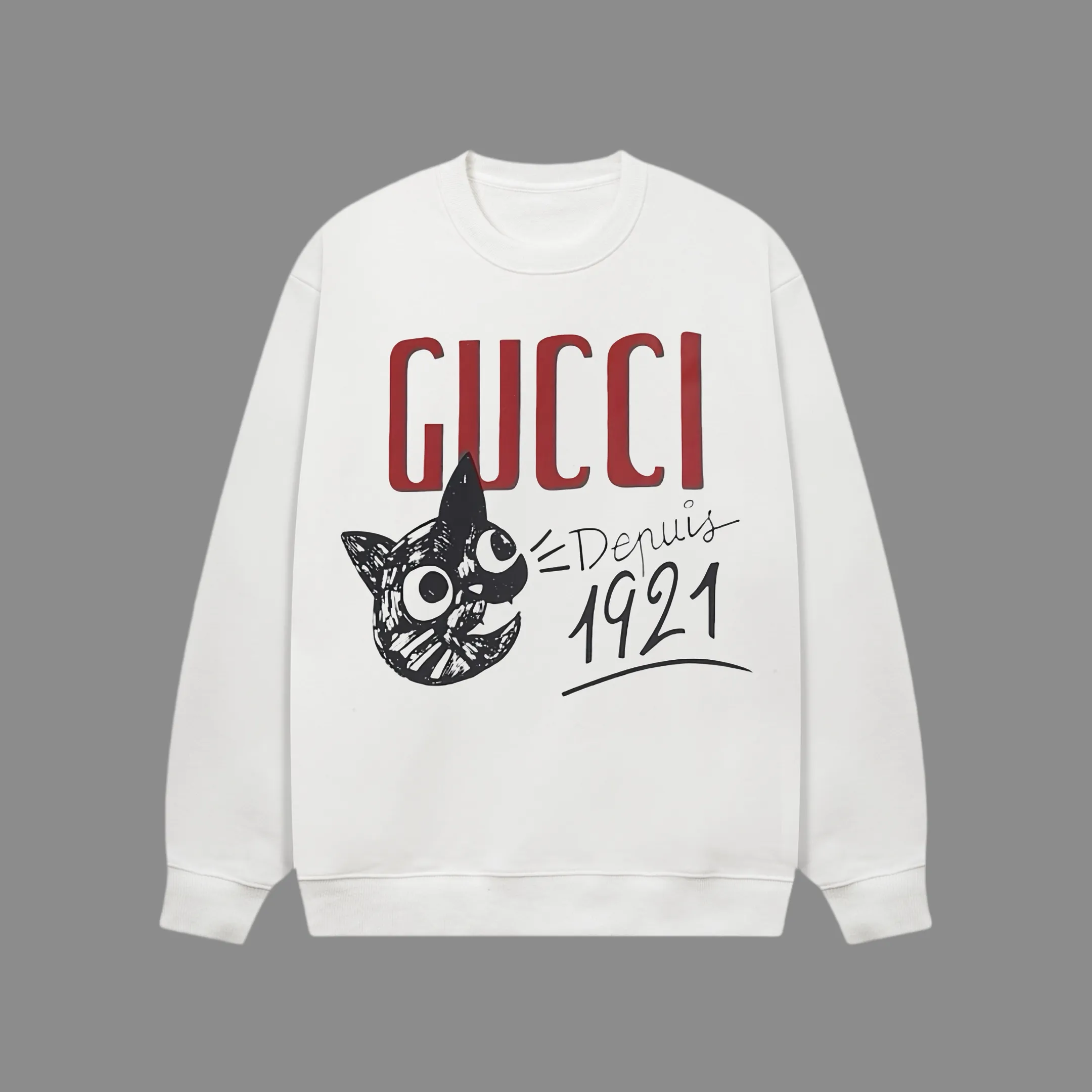 【GUCCI  公式旗艦店】グッチ 丸首の衛衣 スウェットご好評に付き再入荷！250110