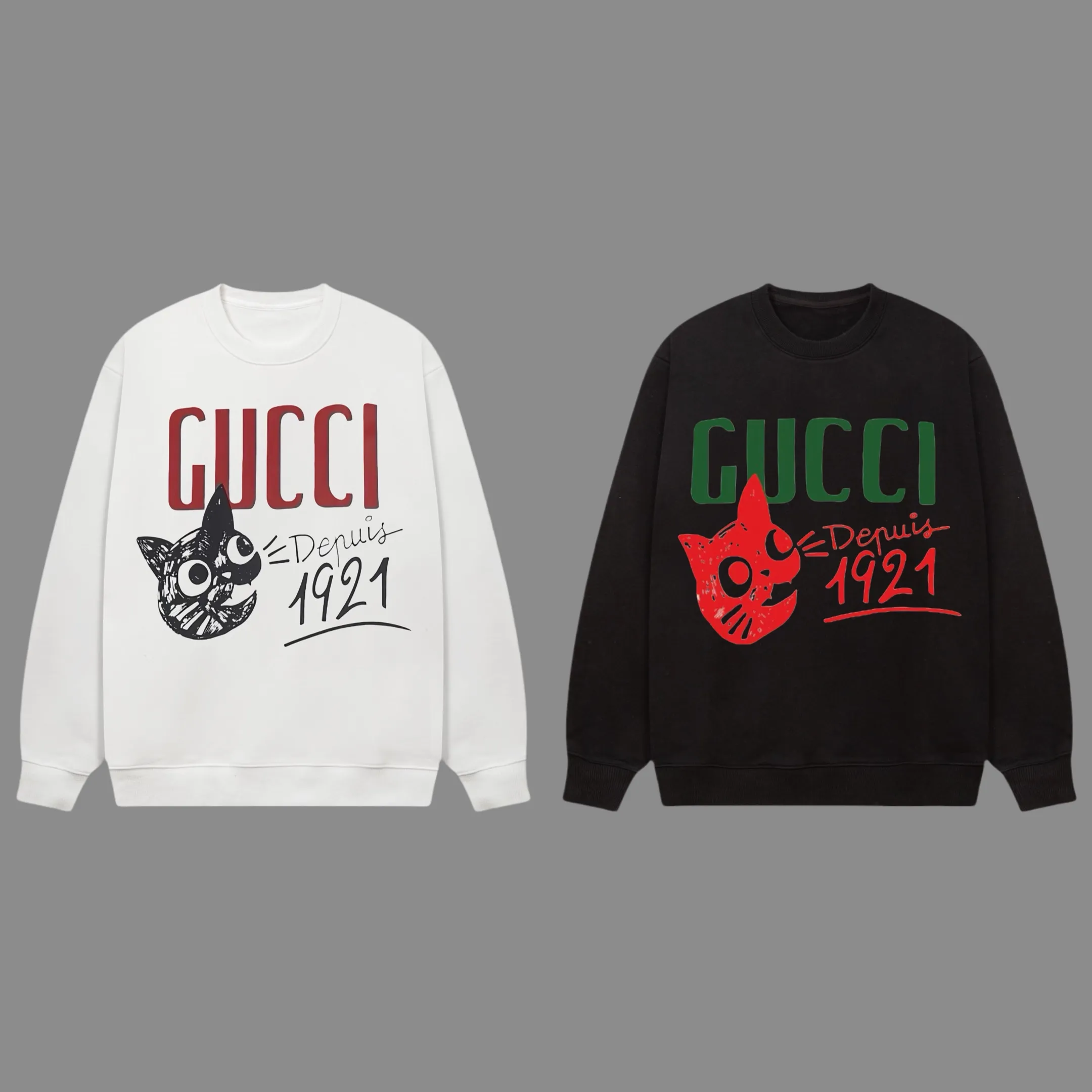 【GUCCI  公式旗艦店】グッチ 丸首の衛衣 スウェットご好評に付き再入荷！250110