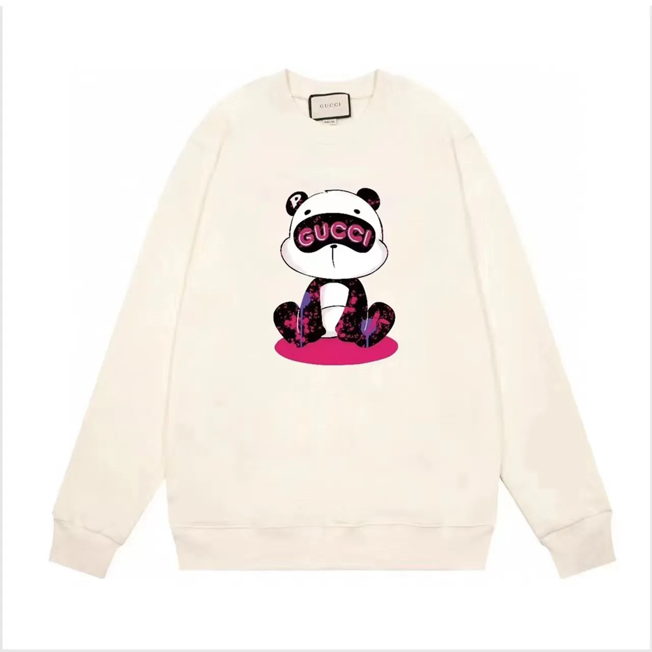 【GUCCI  公式旗艦店】グッチ  丸首の衛衣  スウェット ご好評に付き再入荷！241120