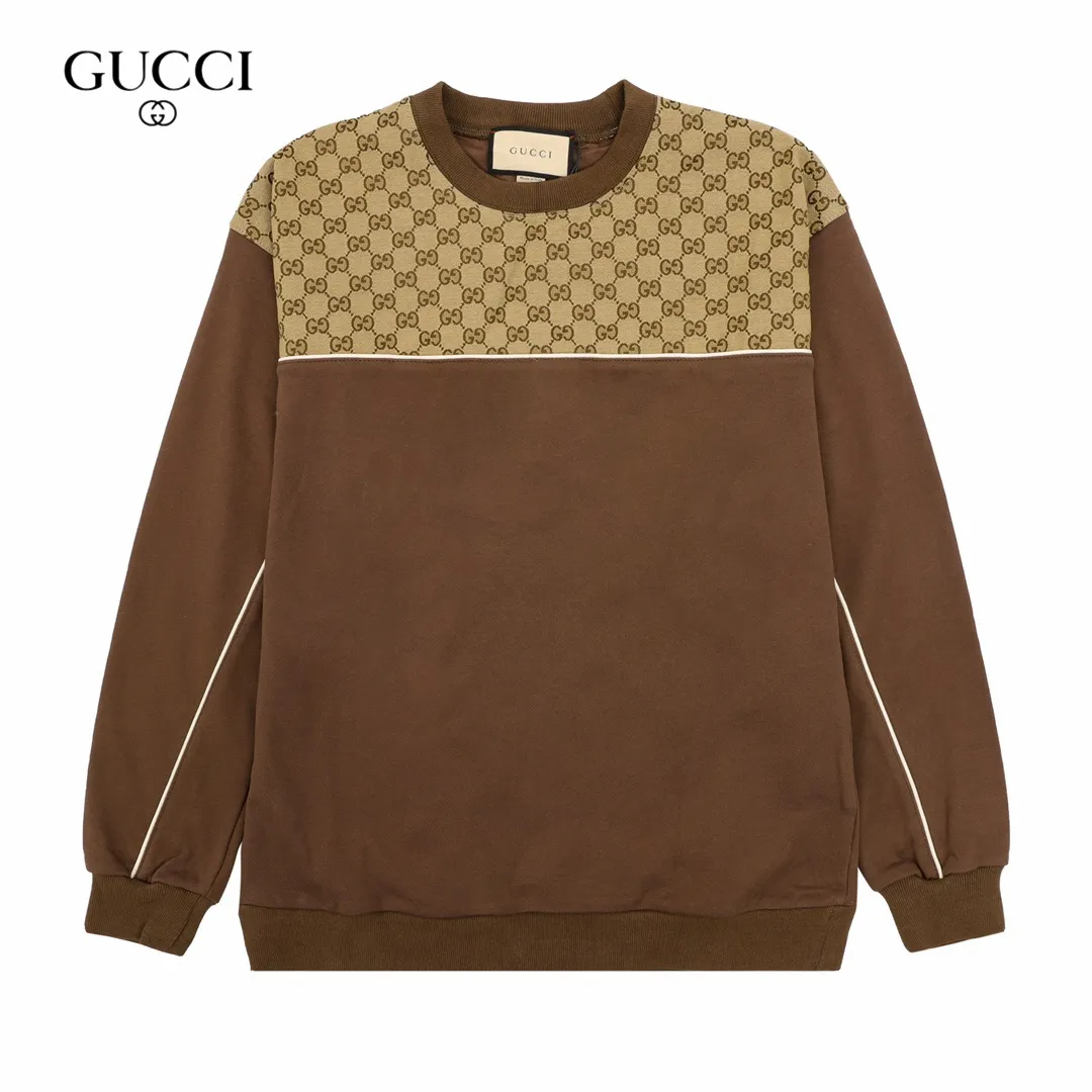 【GUCCI  公式旗艦店】グッチ 丸首の衛衣 スウェットご好評に付き再入荷 241113