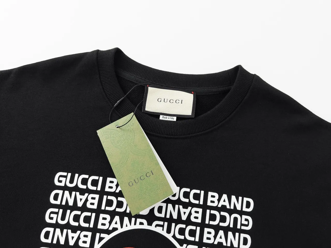 【GUCCI  公式旗艦店】グッチ 丸首の衛衣 スウェットご好評に付き再入荷 240902