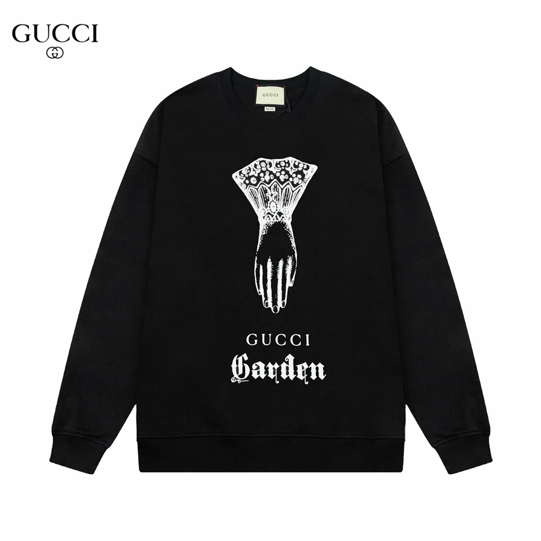 【GUCCI  公式旗艦店】グッチ 丸首の衛衣 スウェットご好評に付き再入荷 240902