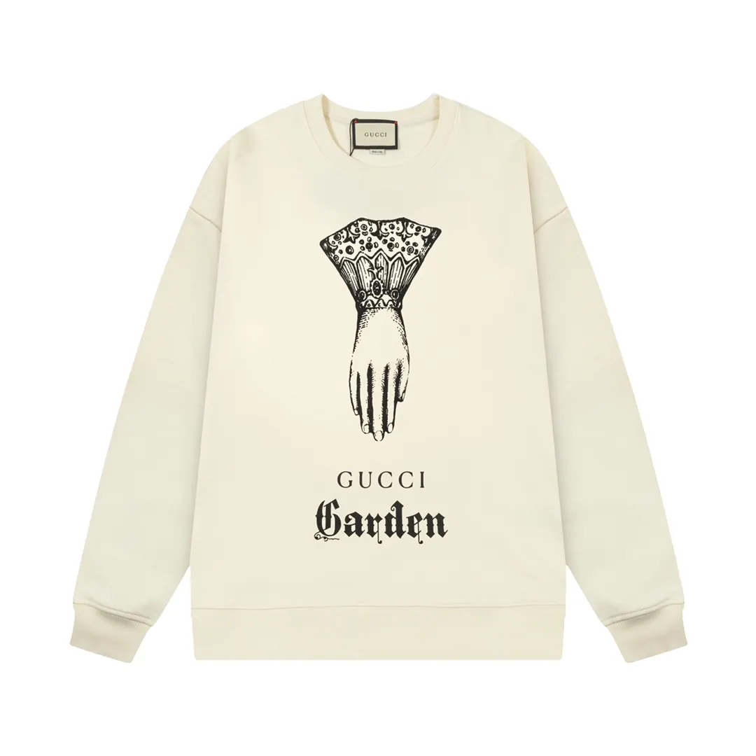 【GUCCI  公式旗艦店】グッチ 丸首の衛衣 スウェットご好評に付き再入荷 240902