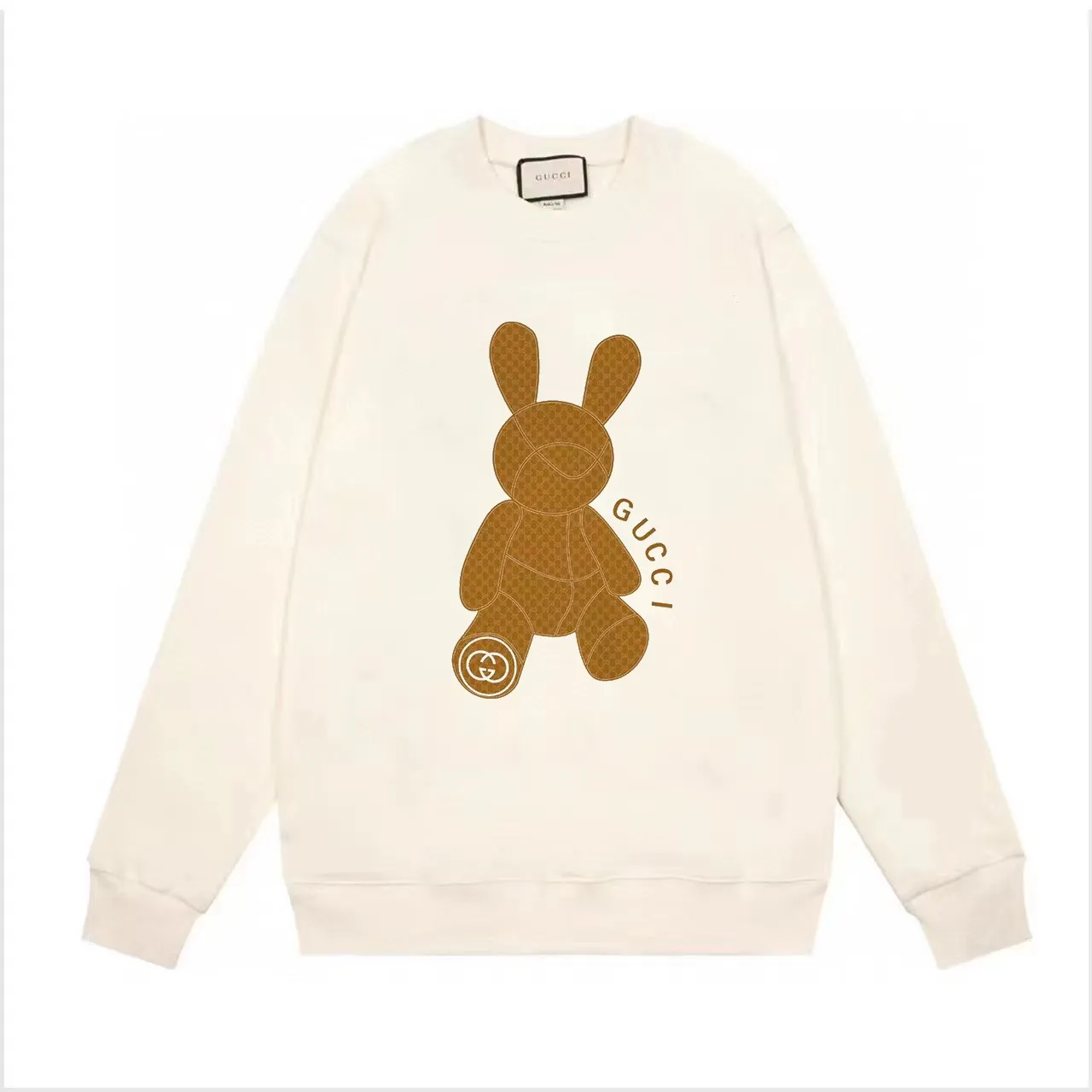 【GUCCI  公式旗艦店】グッチ 丸首の衛衣 スウェットご好評に付き再入荷 240828