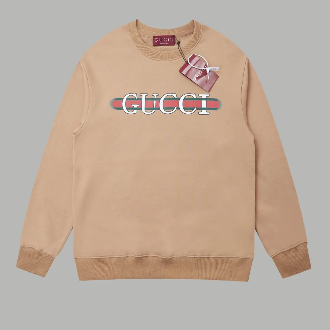 【GUCCI  公式旗艦店】グッチ  丸首の衛衣 スウェットご好評に付き再入荷 240816