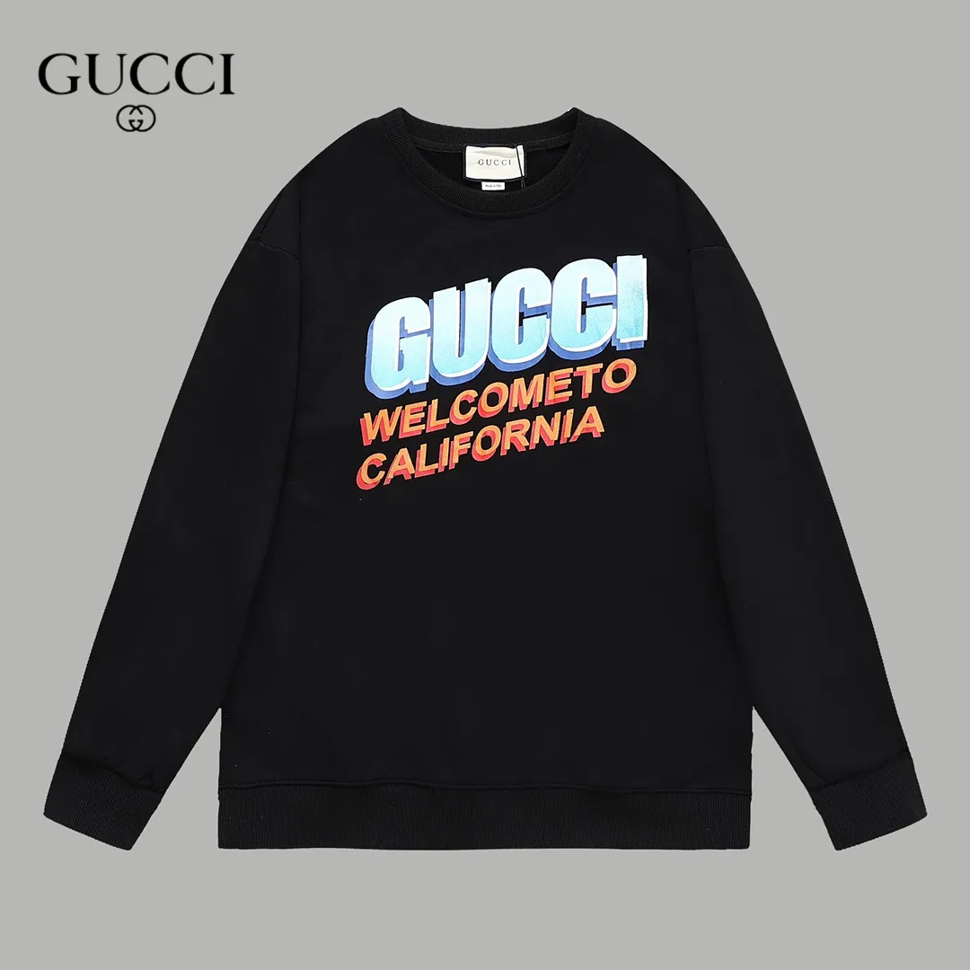 【GUCCI  公式旗艦店】グッチ 丸首の衛衣 スウェットご好評に付き再入荷 240811