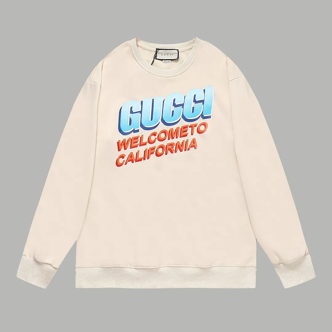 【GUCCI  公式旗艦店】グッチ 丸首の衛衣 スウェットご好評に付き再入荷 240811