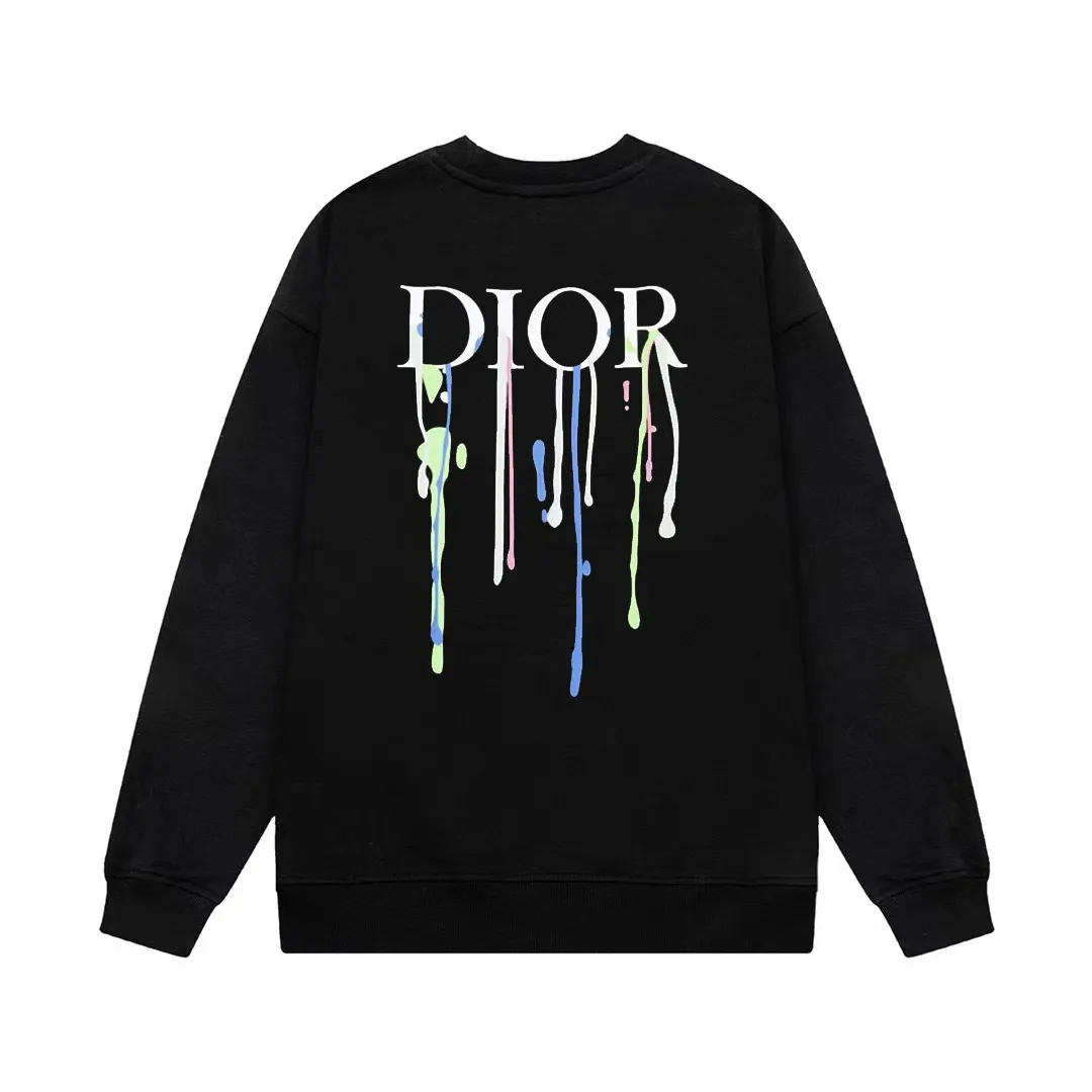 【DIOR  公式旗艦店】ディオール  丸首の衛衣  スウェット ご好評に付き再入荷！241121