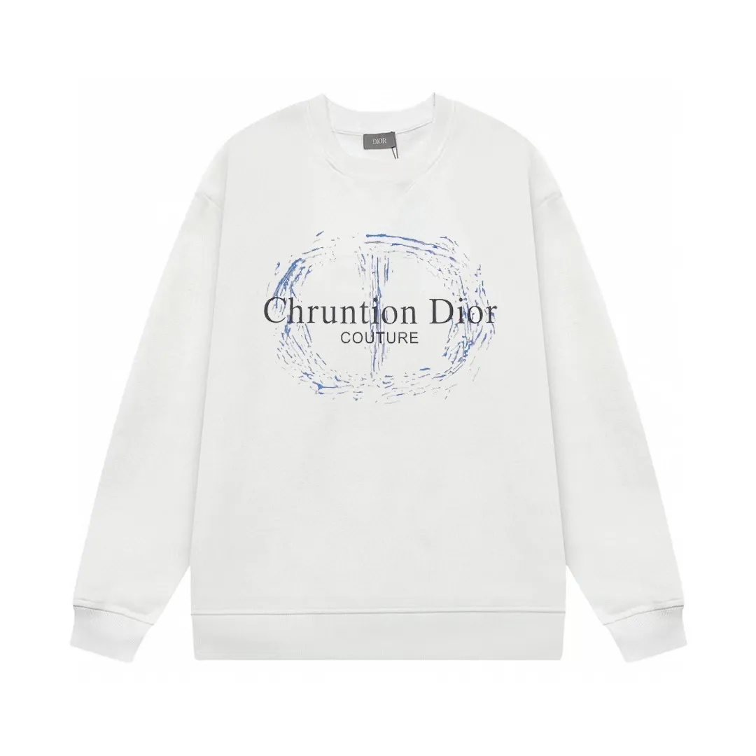 【DIOR 公式旗艦店】ディオール  丸首の衛衣 スウェットご好評に付き再入荷 241025