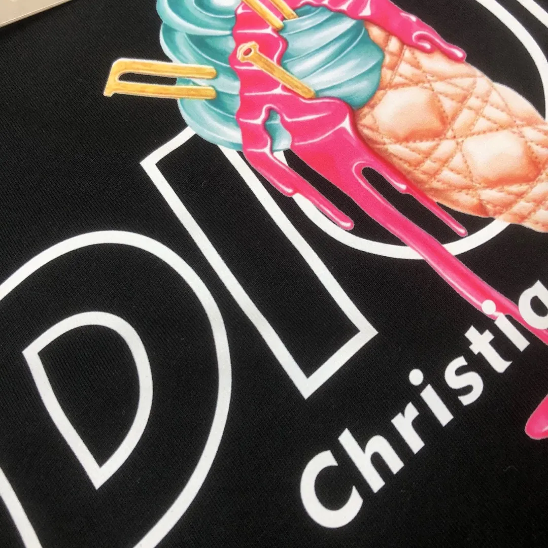 【DIOR 公式旗艦店】ディオール  丸首の衛衣 スウェットご好評に付き再入荷 241025