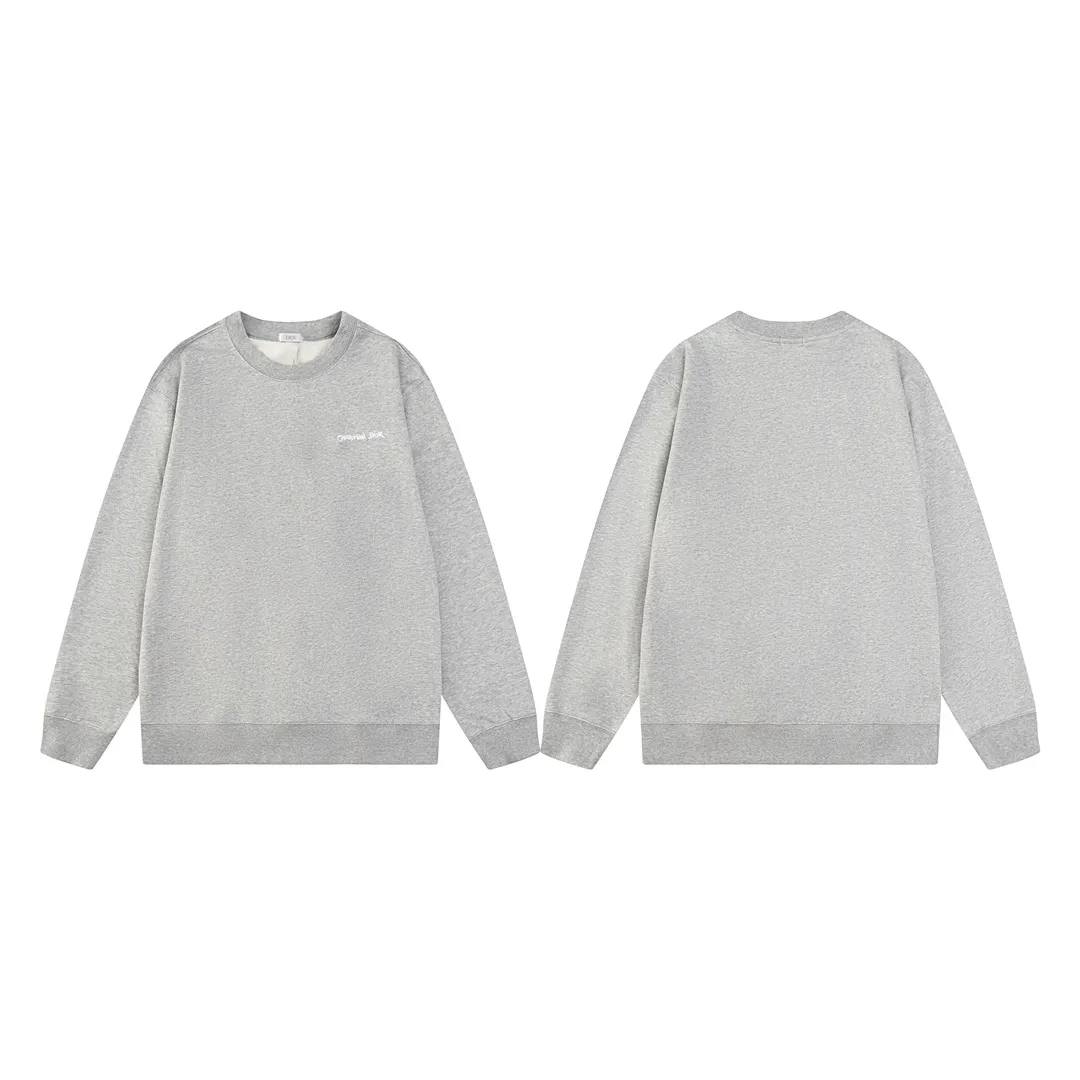 【DIOR 公式旗艦店】ディオール  丸首の衛衣 スウェットご好評に付き再入荷 241025