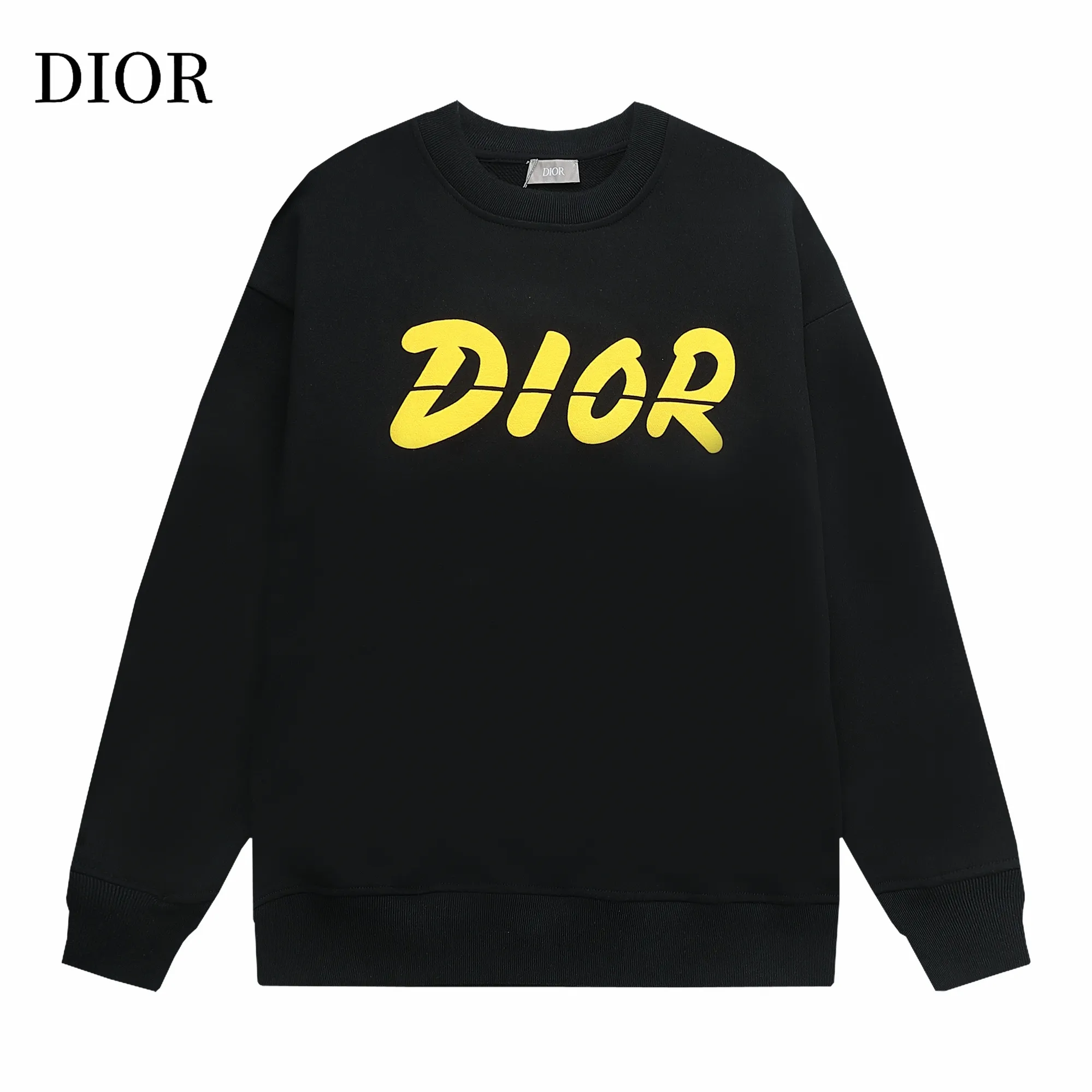 【DIOR 公式旗艦店】ディオール  丸首の衛衣 スウェットご好評に付き再入荷 240829