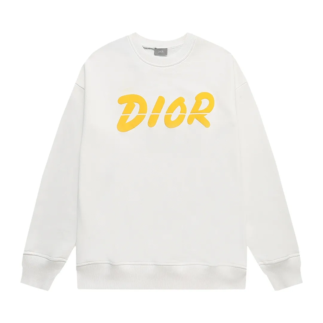 【DIOR 公式旗艦店】ディオール  丸首の衛衣 スウェットご好評に付き再入荷 240829