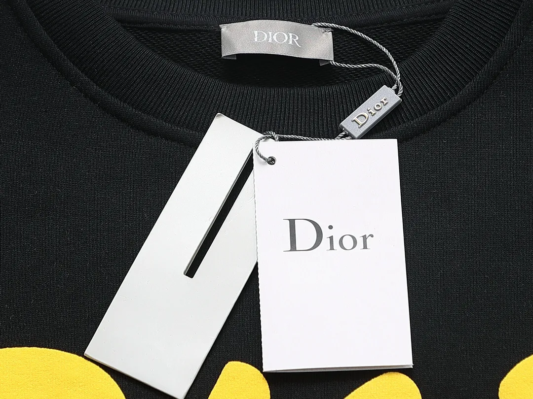 【DIOR 公式旗艦店】ディオール  丸首の衛衣 スウェットご好評に付き再入荷 240829