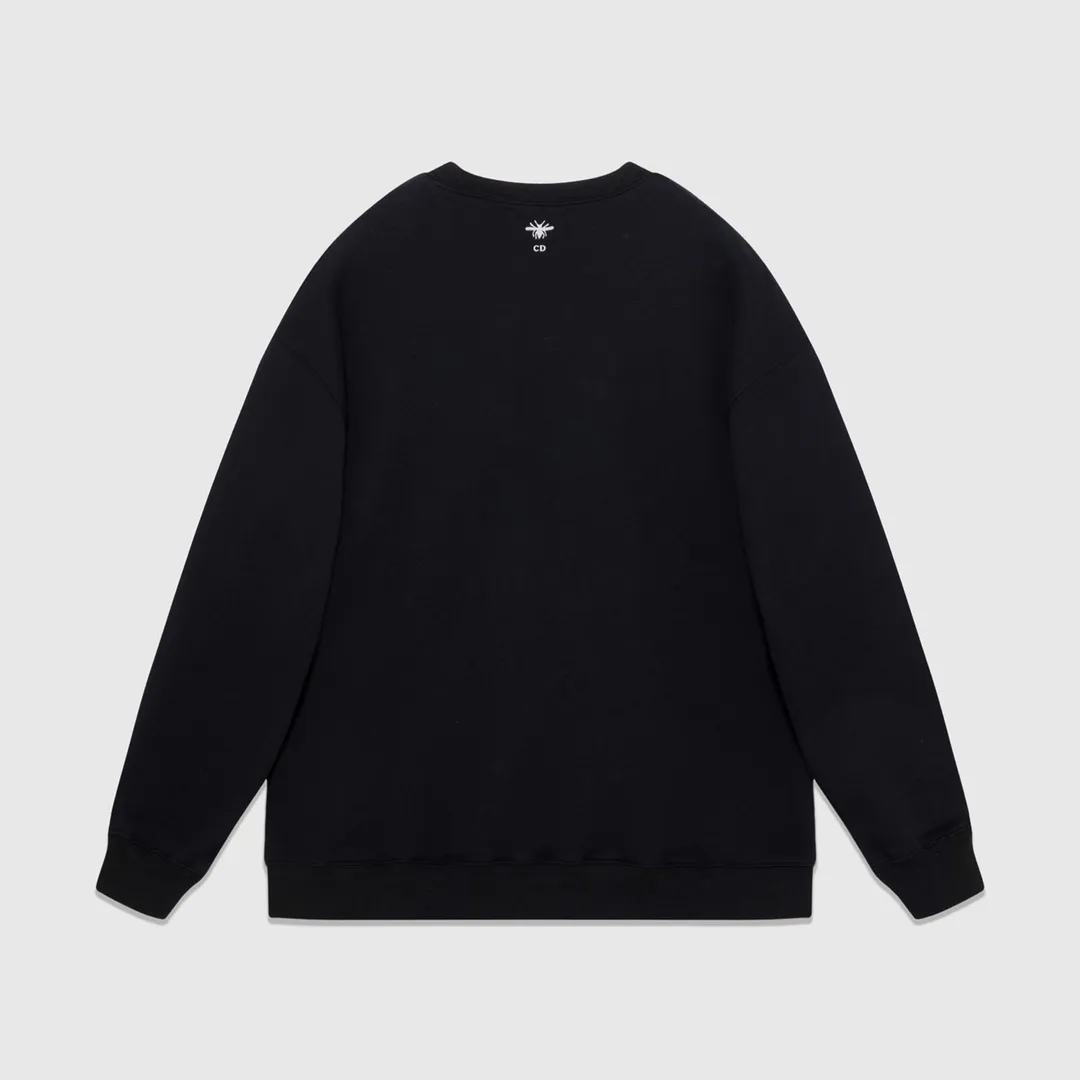 【DIOR 公式旗艦店】ディオール  丸首の衛衣 スウェットご好評に付き再入荷 240829