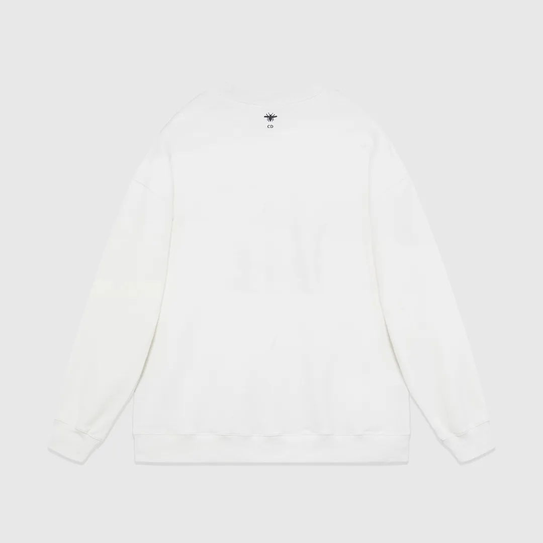 【DIOR 公式旗艦店】ディオール  丸首の衛衣 スウェットご好評に付き再入荷 240829