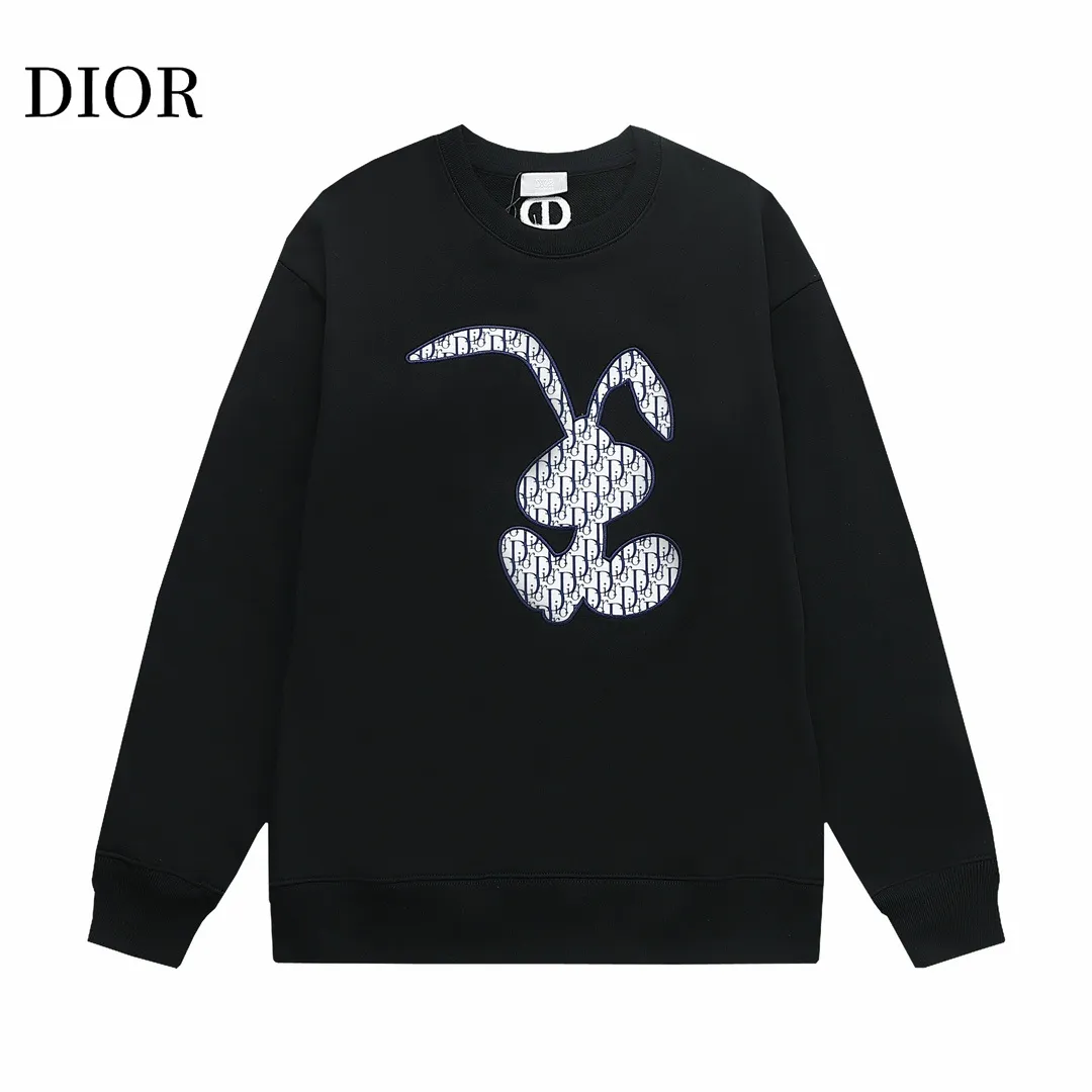 【DIOR  公式旗艦店】ディオール  丸首の衛衣 ご好評に付き再入荷 240809