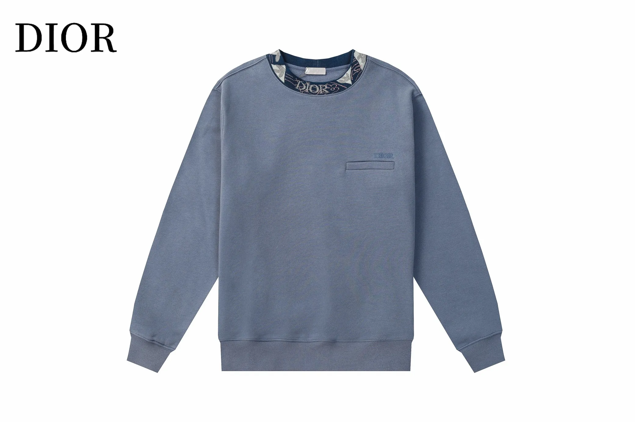 【DIOR  公式旗艦店】ディオール  丸首の衛衣 ご好評に付き再入荷 240809