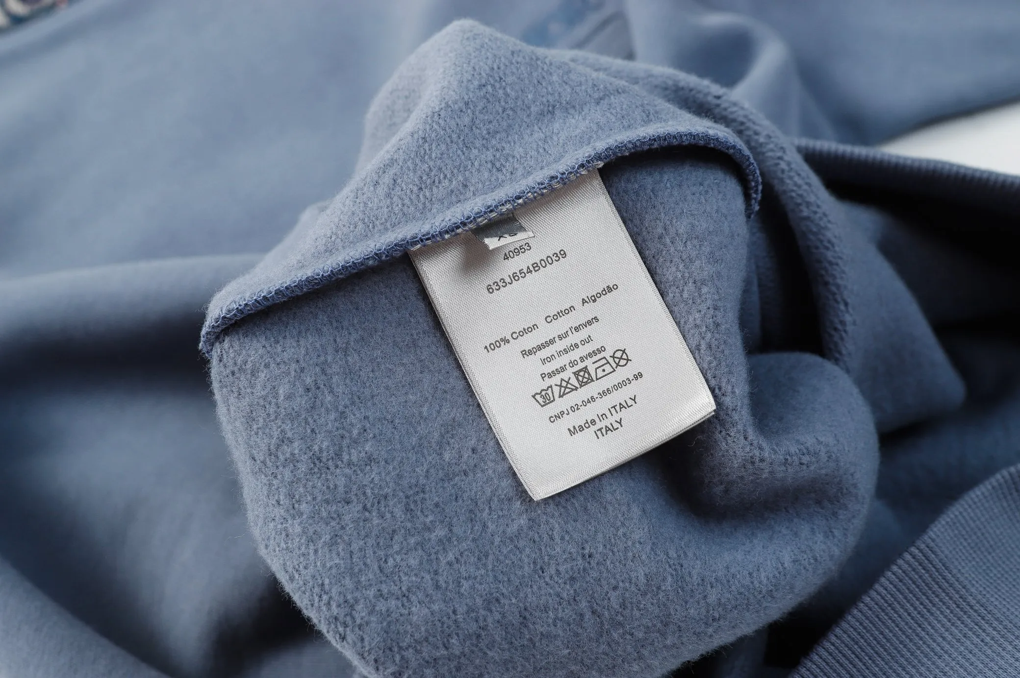 【DIOR  公式旗艦店】ディオール  丸首の衛衣 ご好評に付き再入荷 240809