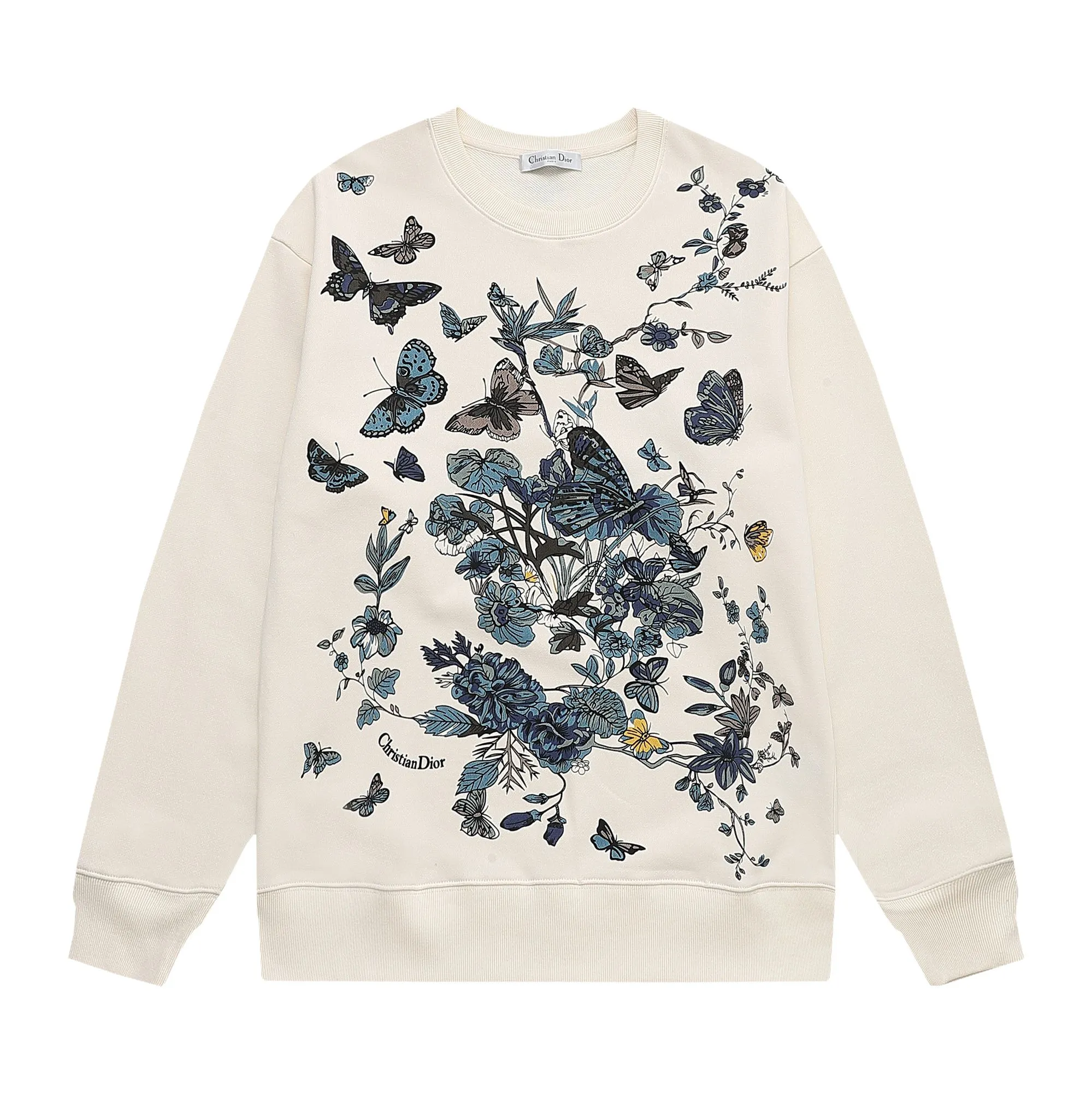 【DIOR  公式旗艦店】ディオール  丸首の衛衣 ご好評に付き再入荷 240809