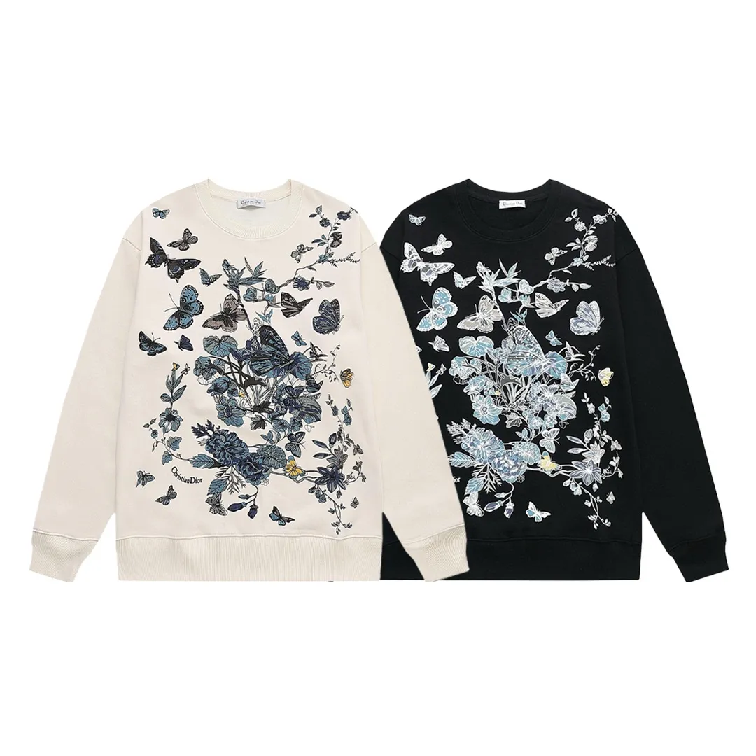 【DIOR  公式旗艦店】ディオール  丸首の衛衣 ご好評に付き再入荷 240809