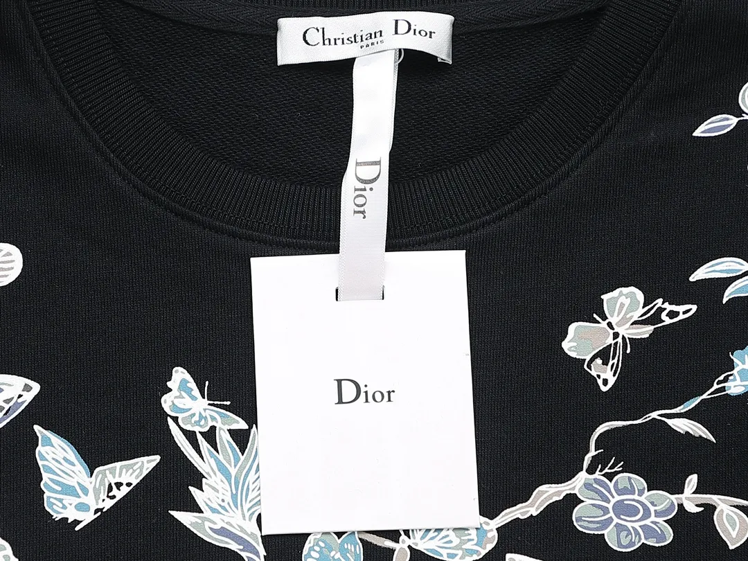 【DIOR  公式旗艦店】ディオール  丸首の衛衣 ご好評に付き再入荷 240809