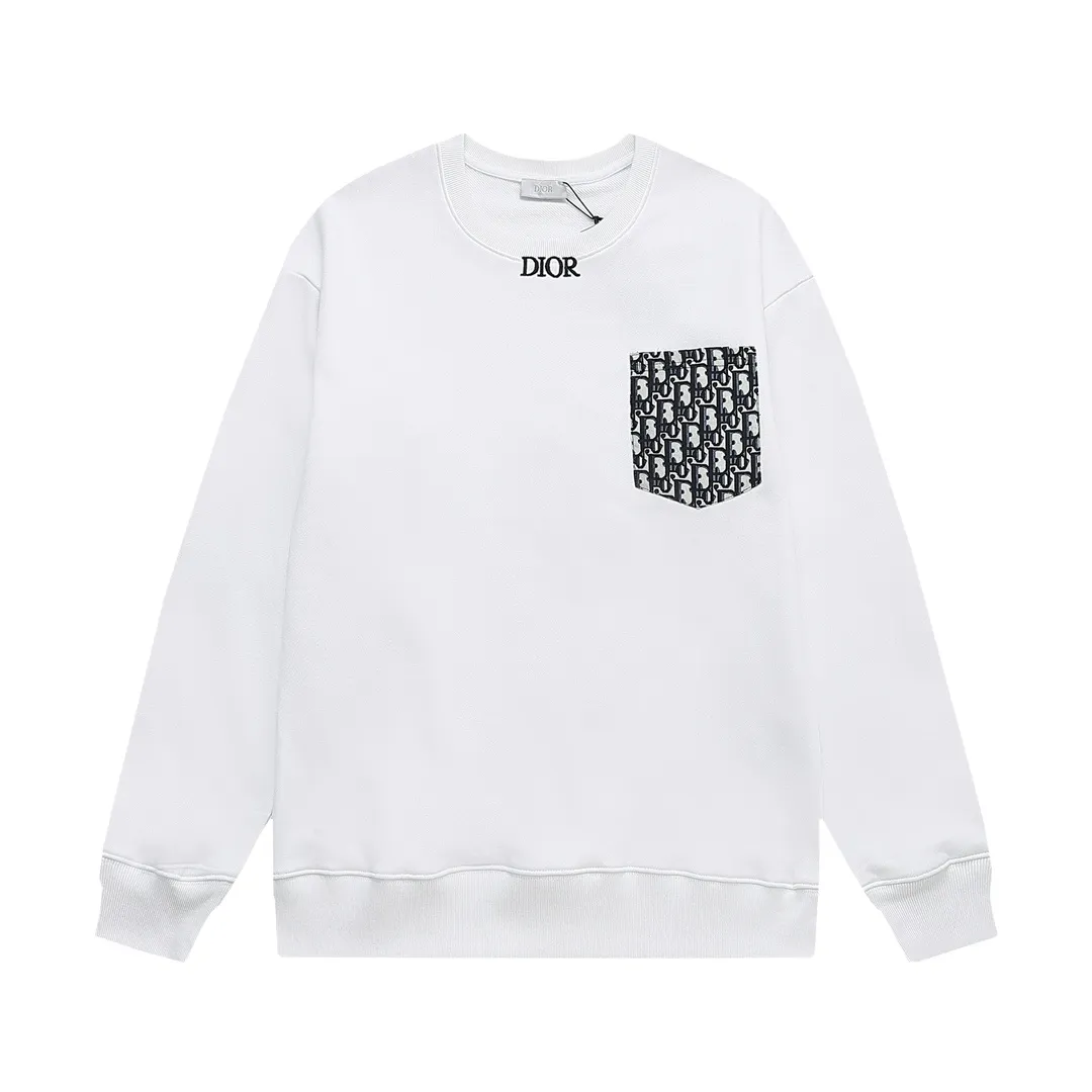 【DIOR  公式旗艦店】ディオール  丸首の衛衣 ご好評に付き再入荷 240809