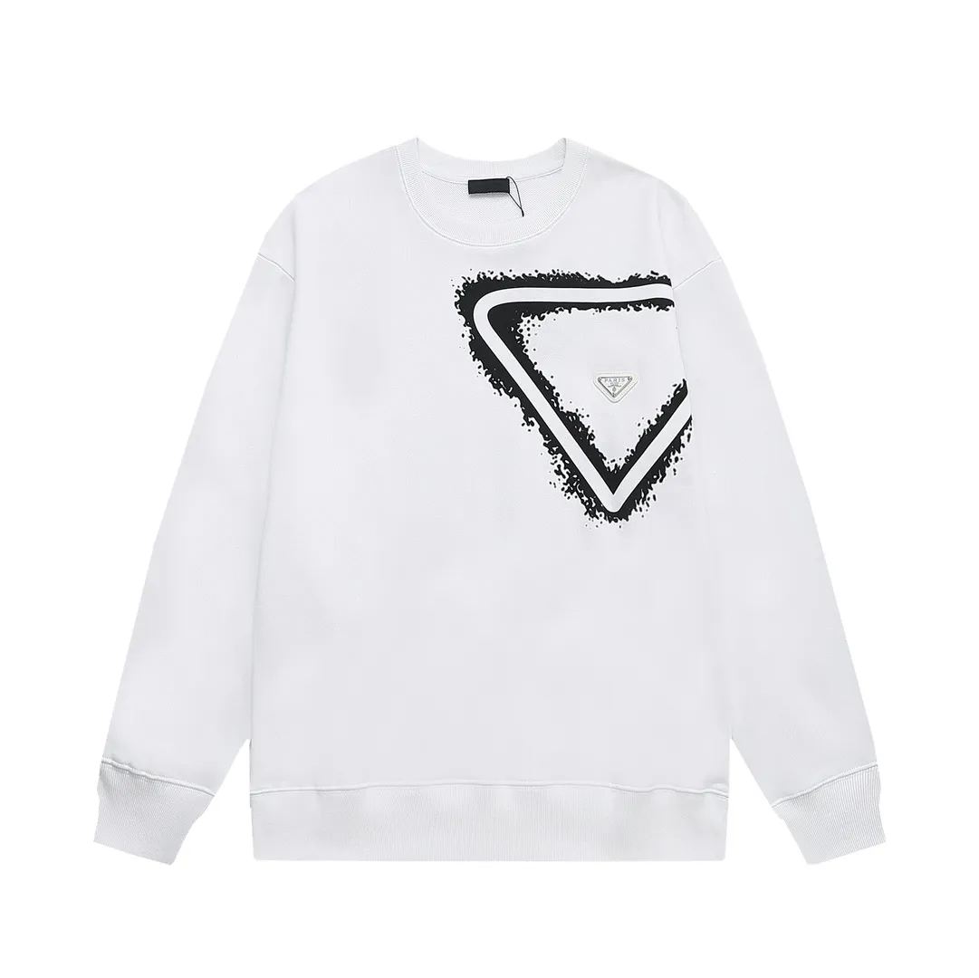 【PRADA 公式旗艦店】プラダ  丸首の衛衣 スウェットご好評に付き再入荷 240828