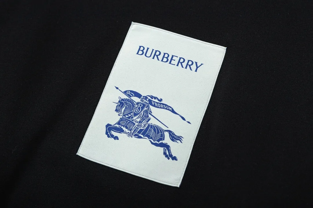【BURBERRY  公式旗艦店】バーバリー 丸首の衛衣  パーカー ウェットご好評に付き再入荷  240809